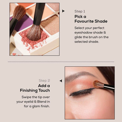 INSIGHT Eyeshadow Blending Eye Brush - Black 1 PIECE
