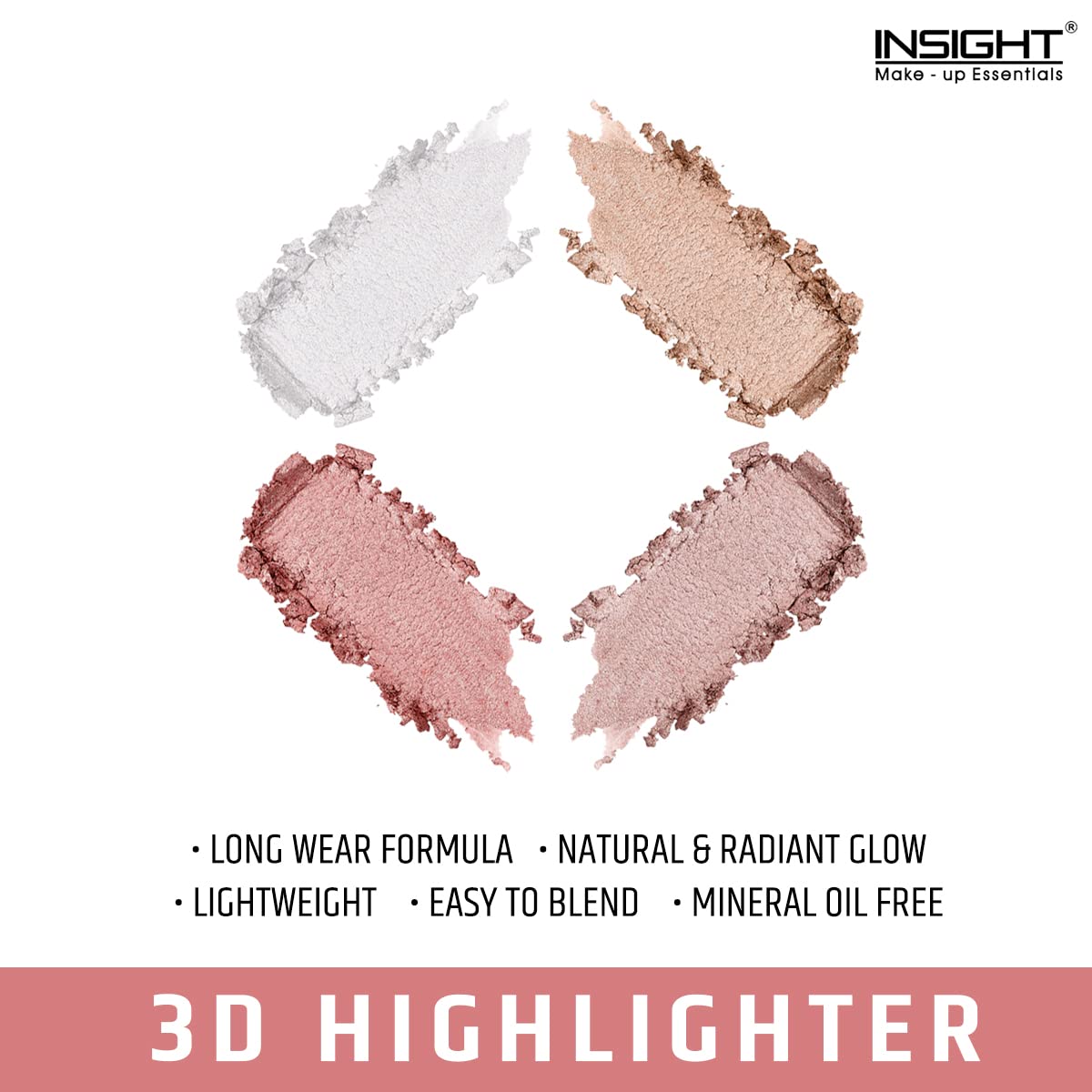 INSIGHT Make-UP Essentials 3D Highlighter (H-03) 12G