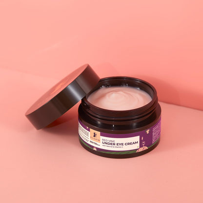 Pilgrim Red Vine Under Eye Cream For Dark Circles Men And Women 30 GRAM