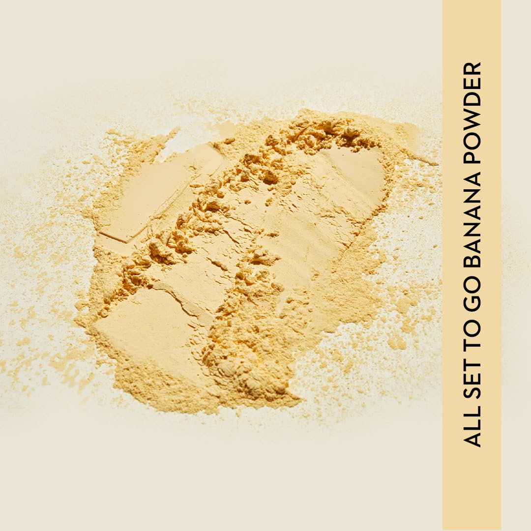 Sugar Cosmetics All Set To Go Banana Powder - Yellow 7 GRAM