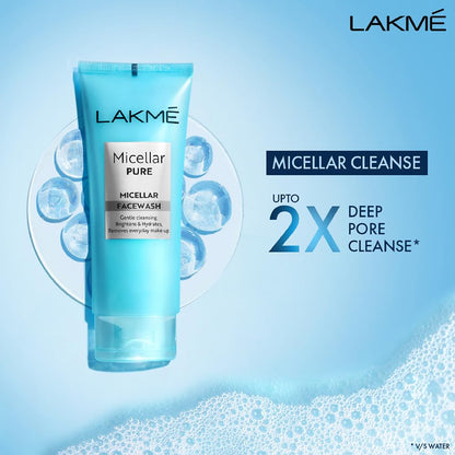 Lakme Micellar Pure Facewash 100g