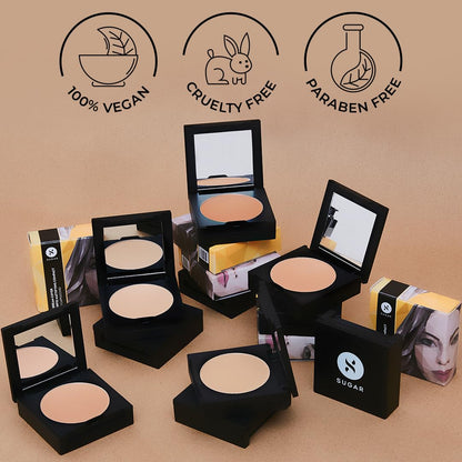 Sugar Cosmetics Dream Cover Spf15 Mattifying Compact - 45 Con Panna 6 GRAM