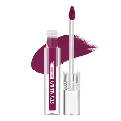 SWISS BEAUTY STAY ALL DAY LIQUID LIPSTICK - 18 RICH BERRY