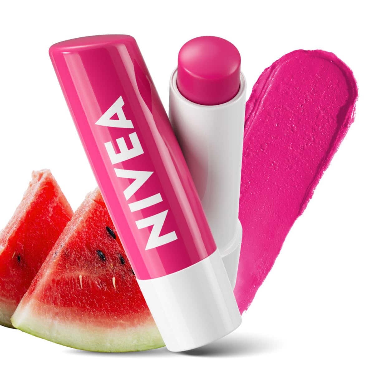 Nivea Watermelon Shine Caring Lip Balm 4.8 GRAM