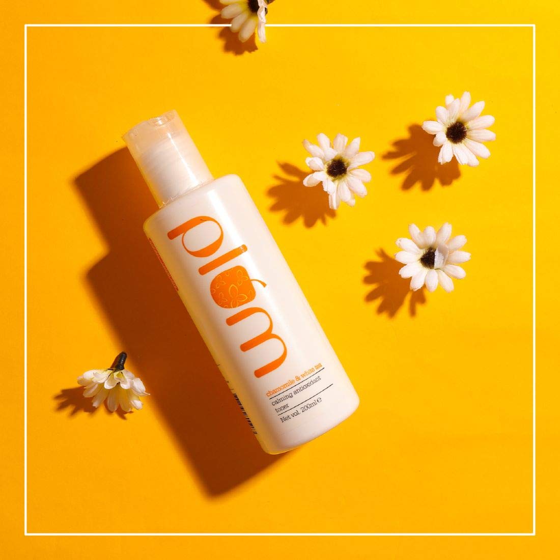 Plum Chamomile & White Tea Calming Antioxidant Toner Vitamin B3 Women 200 MILLI_LITRE