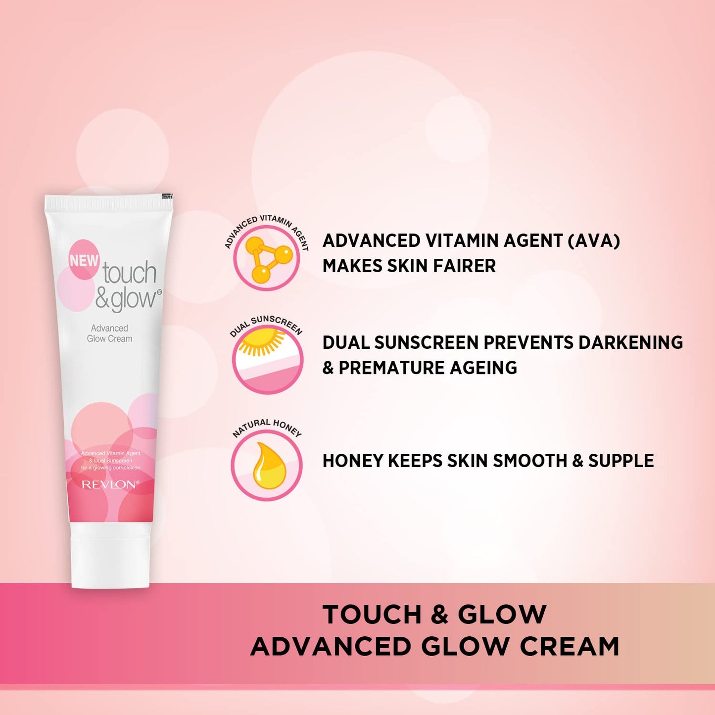 Revlon Touch & Glow Advanced Glow Cream 75 GRAM