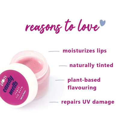 Plum Candy Melts Berry Feast Vegan Lip Balm 12 GRAM