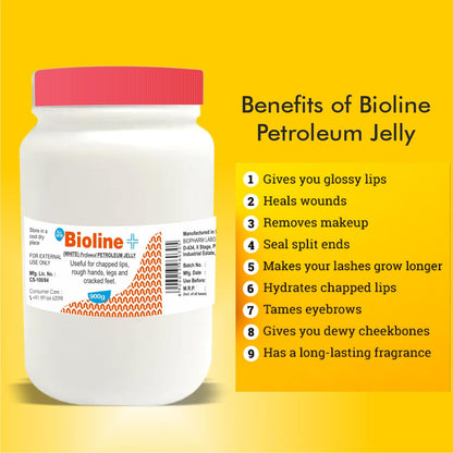 Bioline White Perfumed Petroleum Jelly 400 g