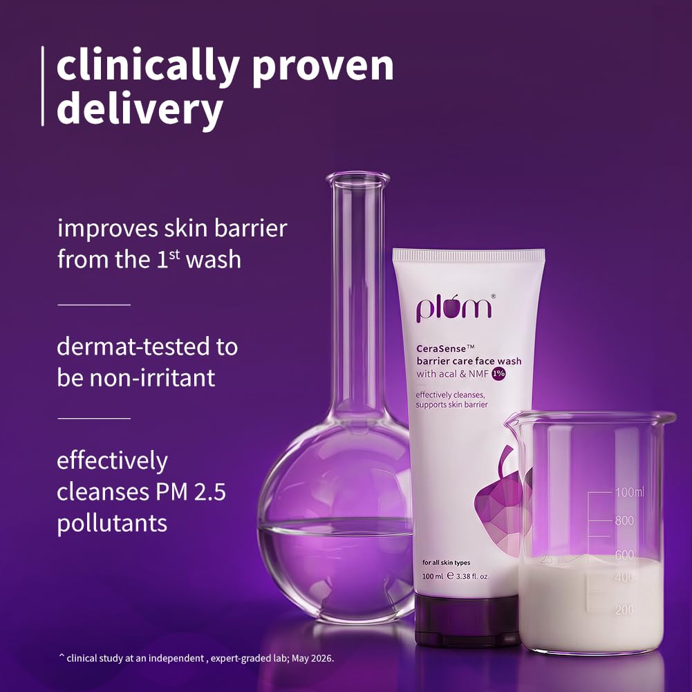Plum oat & CERAMIDE barrier care face wash 100 MILLI_LITRE