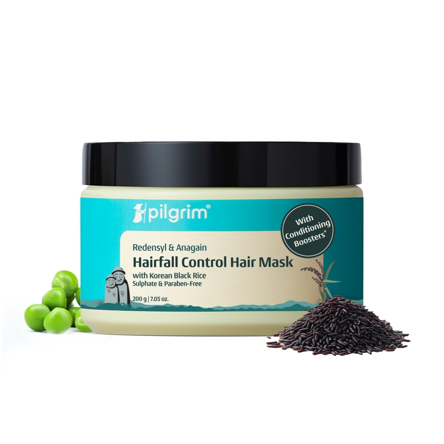 Pilgrim Redensyl & Anagain Hairfall Control Hair Mask 200 GRAM