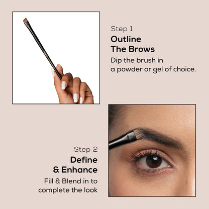 INSIGHT IE 121 PROFESSIONAL EYEBROW BRUSH - Black 1 PIECE