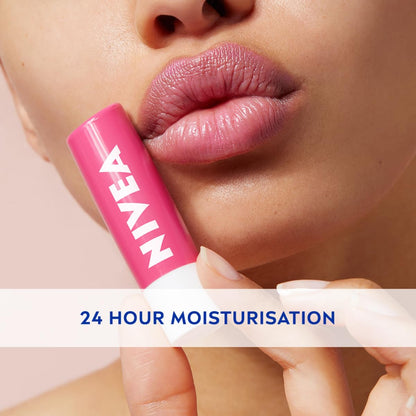 Nivea Watermelon Shine Caring Lip Balm 4.8 GRAM