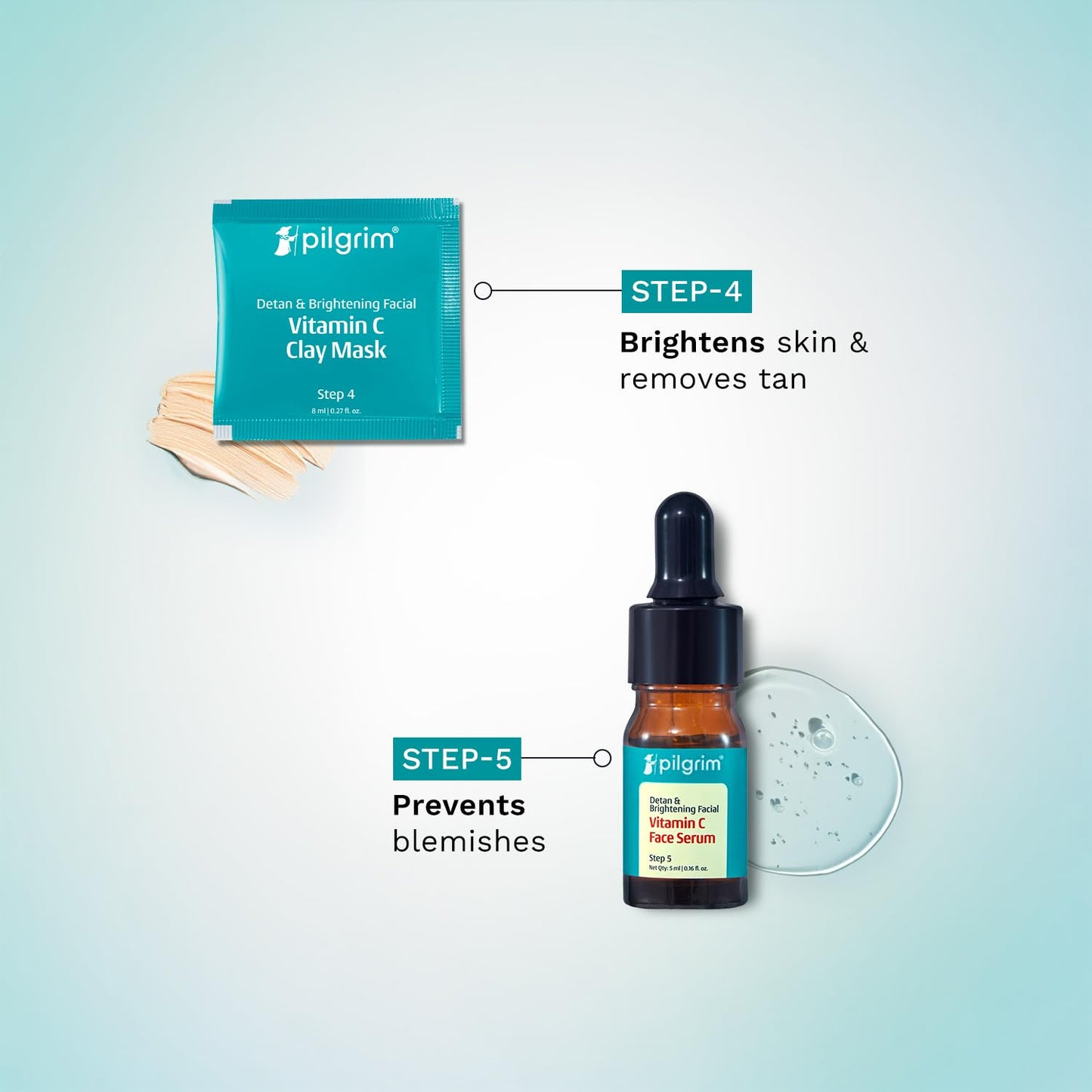 pilgrim PROFESSIONAL RANGE Vitamin C Facial Kit 77 GRAM