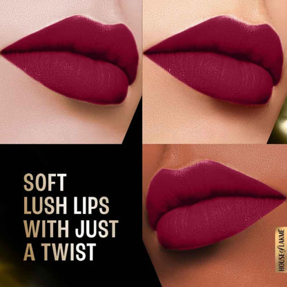 Lakme Cushion Matte Lipstick - Red Crimson 4.5 g