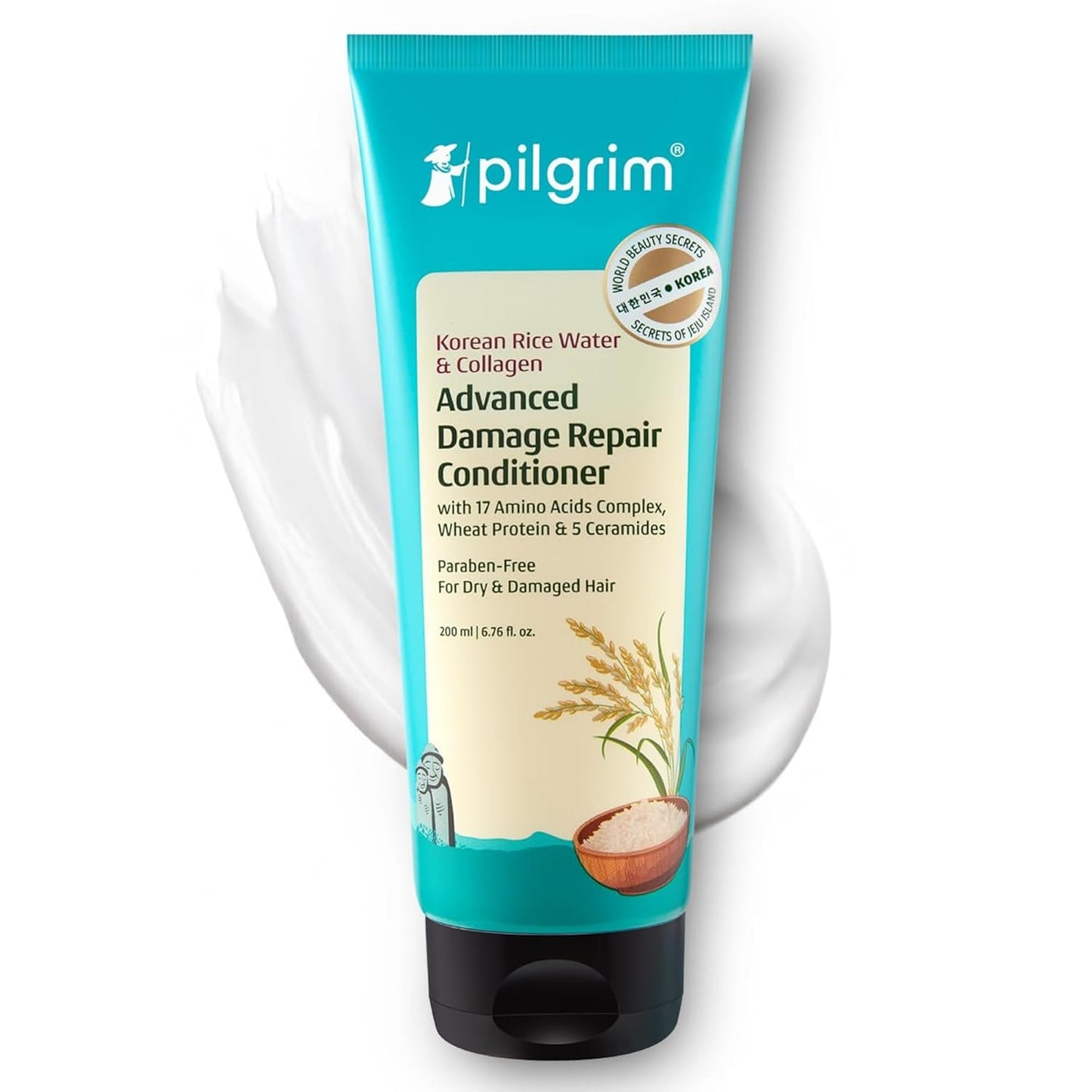 pilgrim Korean Rice Water & Collagen Advanced Damage Repair Conditioner 200 MILLI_LITRE