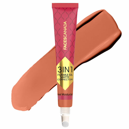 FACES CANADA 3IN1 FLAWLESS MATTE CORRECTOR-ORANGE