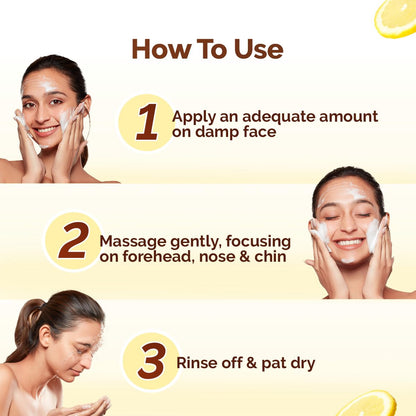 Mamaearth Vitamin C & Turmeric For Illumination Face Wash 100 ml