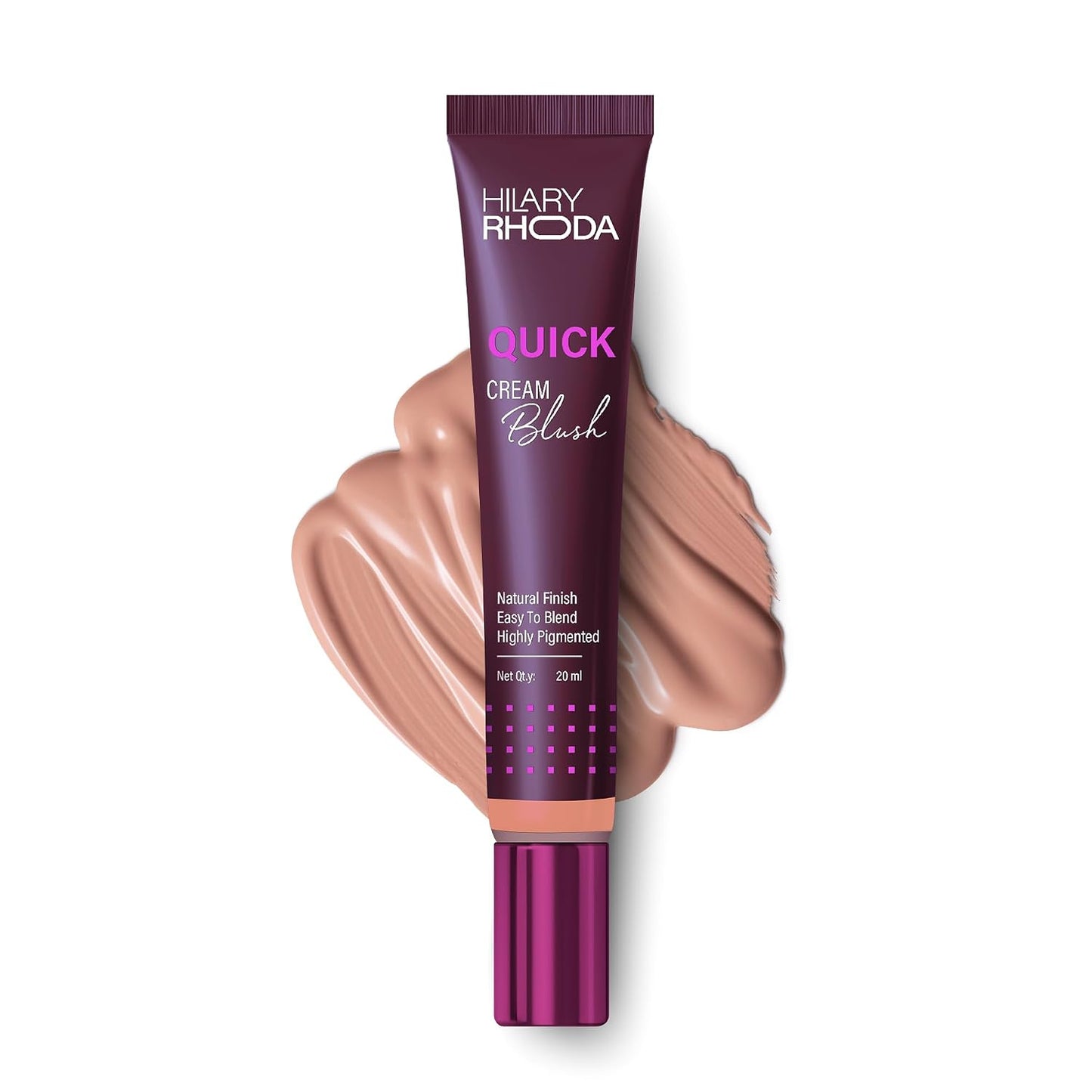HILARY RHODA QUICK CREAM BLUSH - 02 MELLOW CORAL