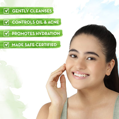 Mamaearth Multani Mitti & Bulgarian Rose For Oil Control & Acne Face Wash 100 ml