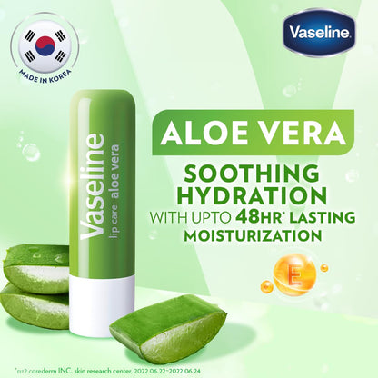 Vaseline Lip Care Lip Balm Stick - Aloevera 4.8g