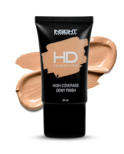 INSIGHT PROFESSTIONAL HIGH COVERAGE DEWY FINISH HD FOUNDATION - BEIGE 20 ml