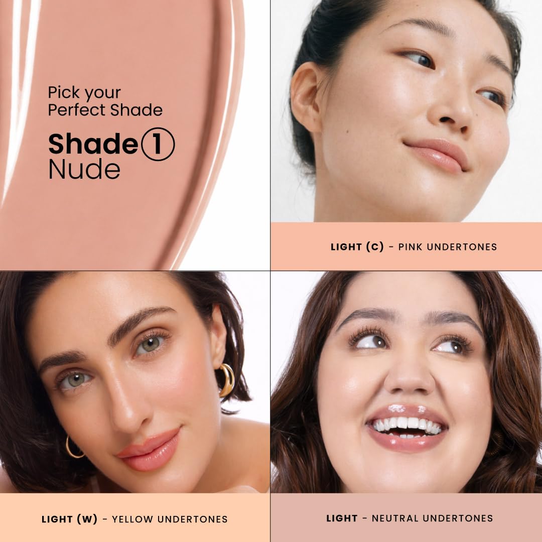 FOXTALE Perfect Match TINTED FLUID SUNSCREEN - 1 NUDE