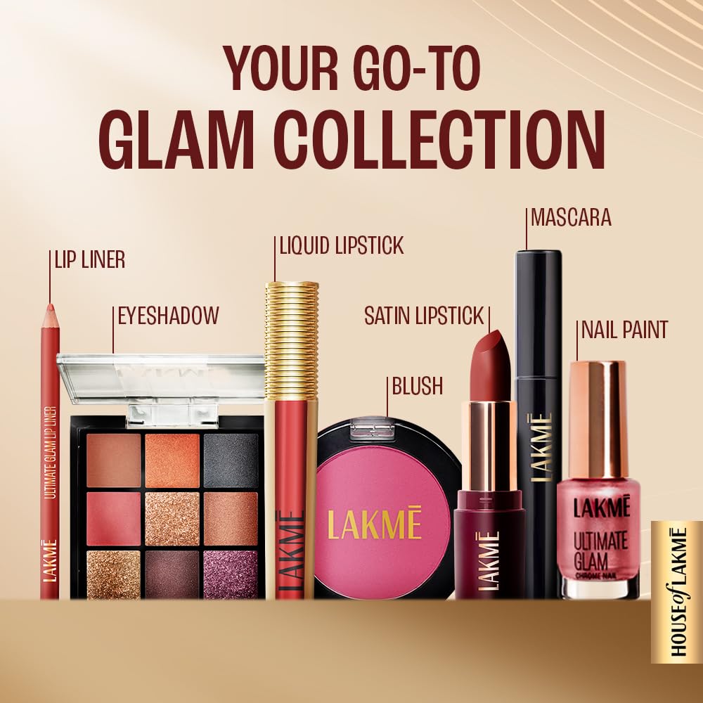 LAKME ULTIMATE GLAM LIQUID LIPSTICK - 26 Nude Late 4.2 ml