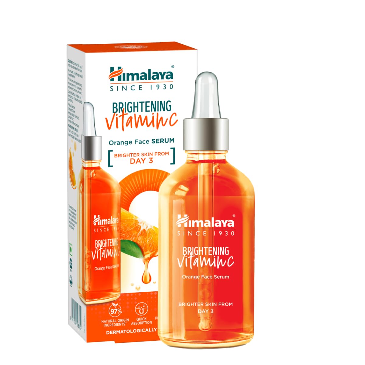 Himalaya Brightening Orange Face Serum 15 ml