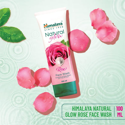 Himalaya Natural Glow Rose Face Wash 100 ml