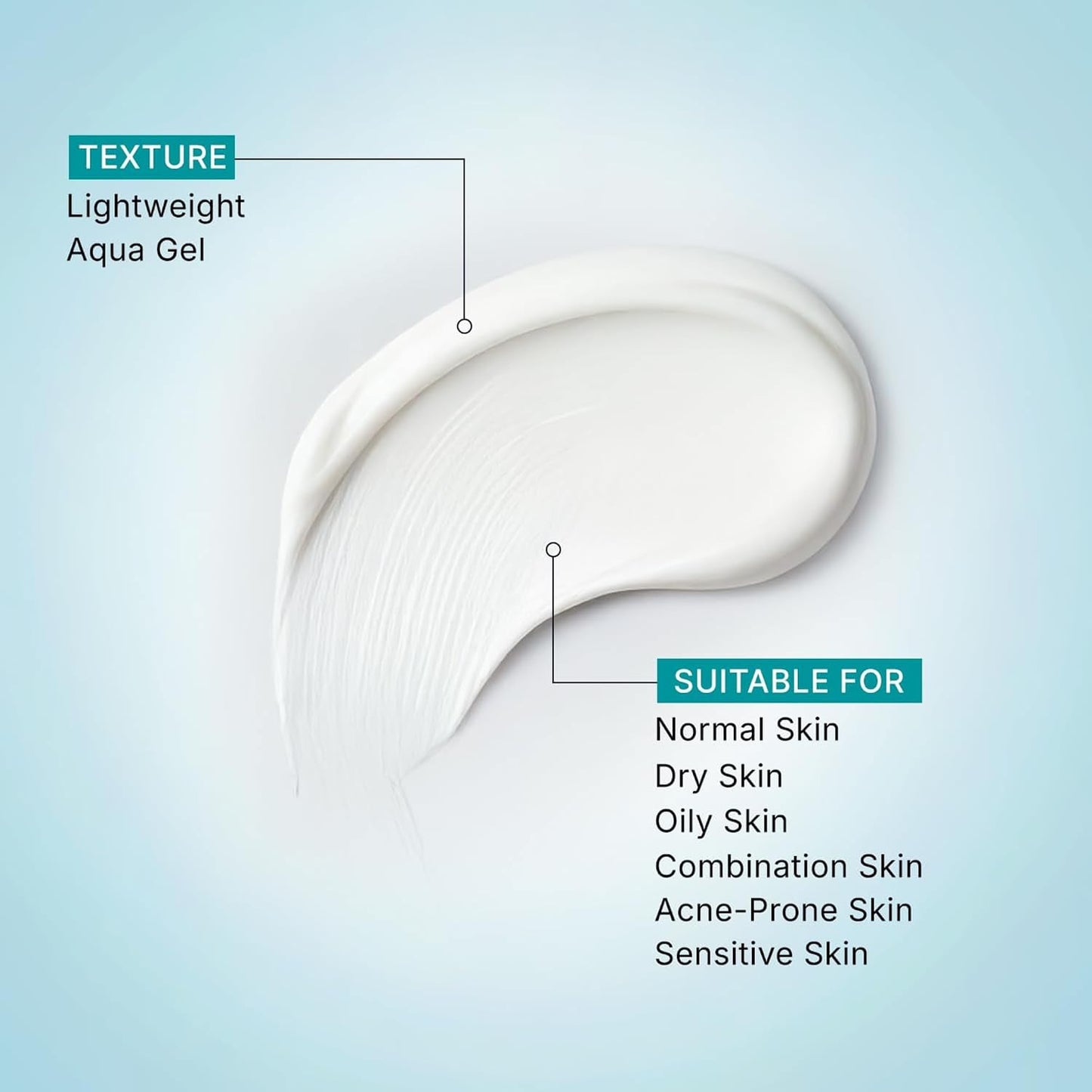 Pilgrim 1% Hyaluronic Acid SPF 50 Pa+++ Sunscreen Gel 50 GRAM