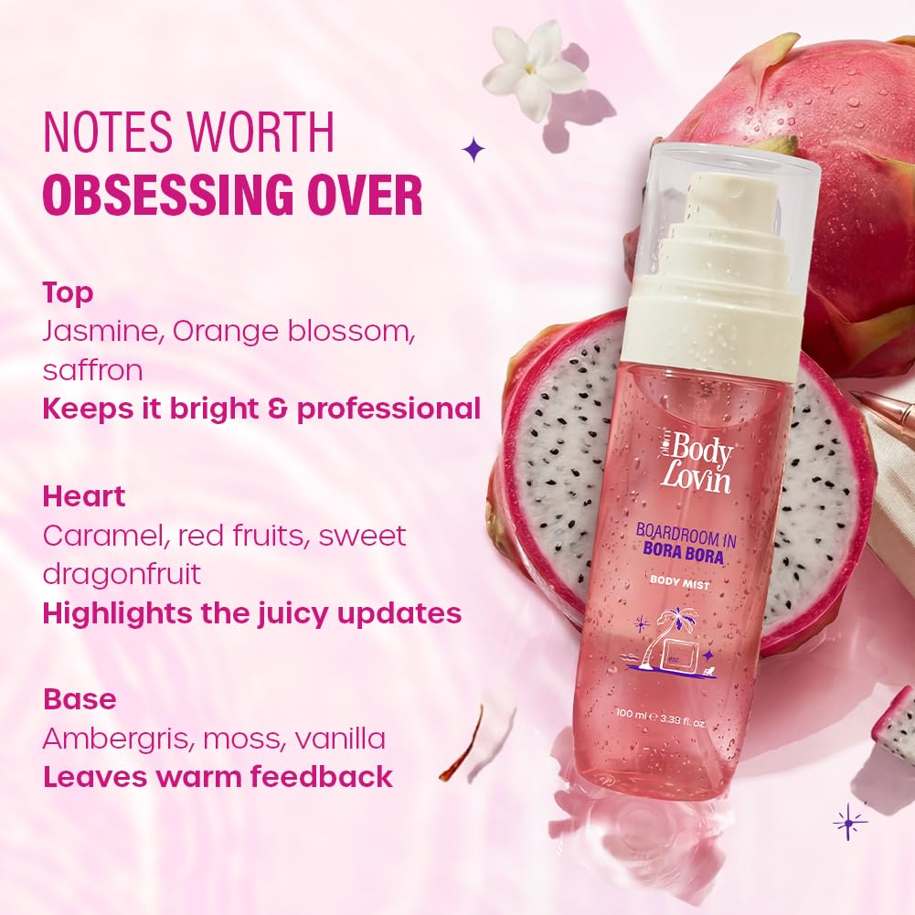 PLUM BODY LOVIN BOARDROOM IN BORA BORA BODY MIST