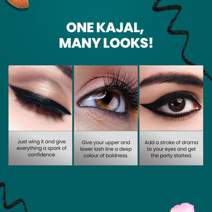 Himalaya Almond & Rose Kajal Eye Definer - Black 2.7 g