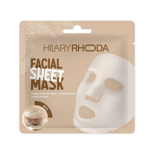 HILARY RHODA FACIAL SHEET MASK RICE