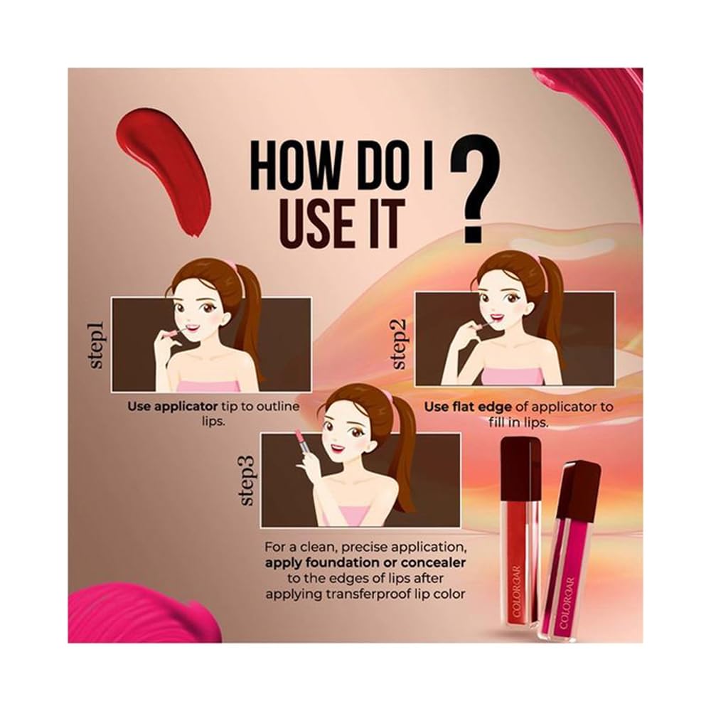 Colorbar Powerkiss Vegan Matte Lipcolor - Sizzle 001 5 ml