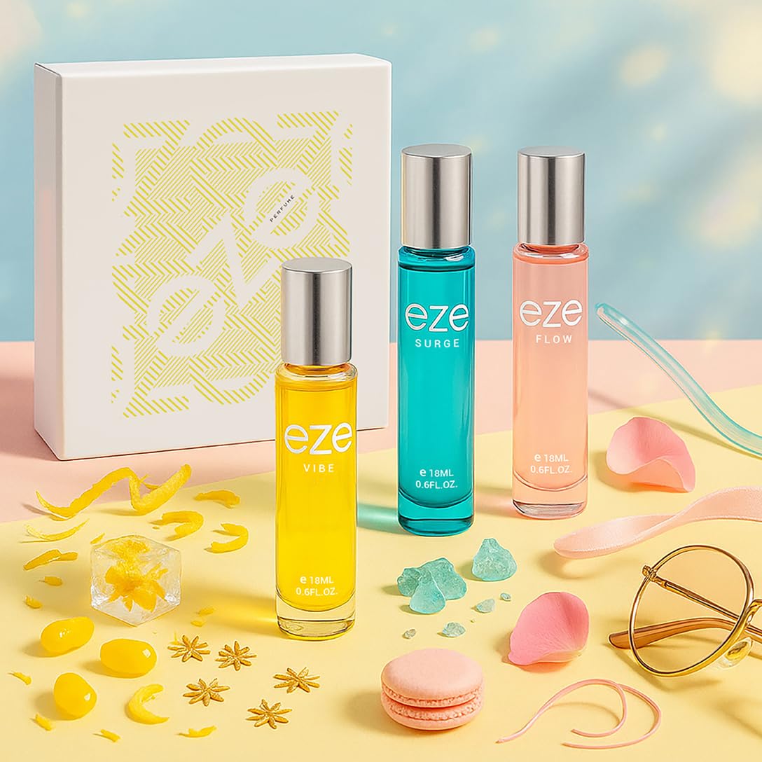Eze Discovery Gift Set Luxury, Eau de Parfum (SURGE , NOMAD , ELETION) 18MLx3 PCS