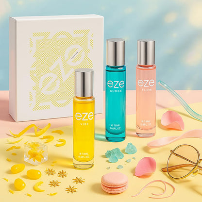 Eze Discovery Gift Set Luxury, Eau de Parfum (SURGE , NOMAD , ELETION) 18MLx3 PCS