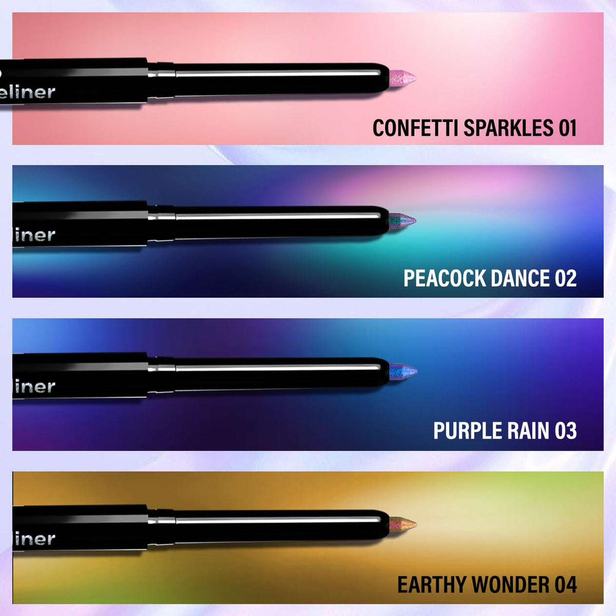Faces Canada Magnet eyes Pro Holographic Eyeliner , Waterproof & Smudge proof 0.25 g