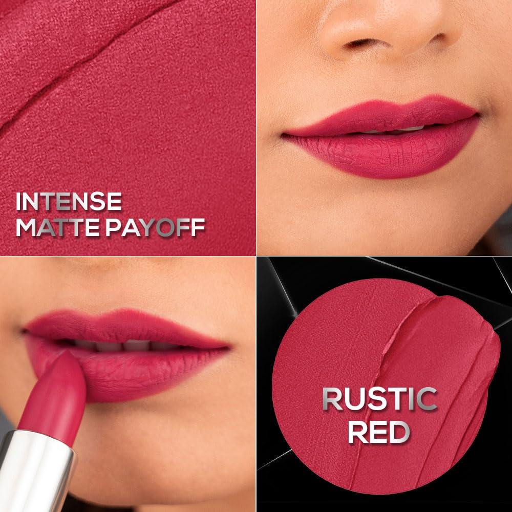 RENEE PRIME MATTE HD LIPSTICK - 02 RUSTIC RED