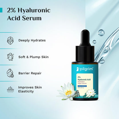 Pilgrim 2% Hyaluronic Acid Hydration Super Serum 30 MILLI_LITRE