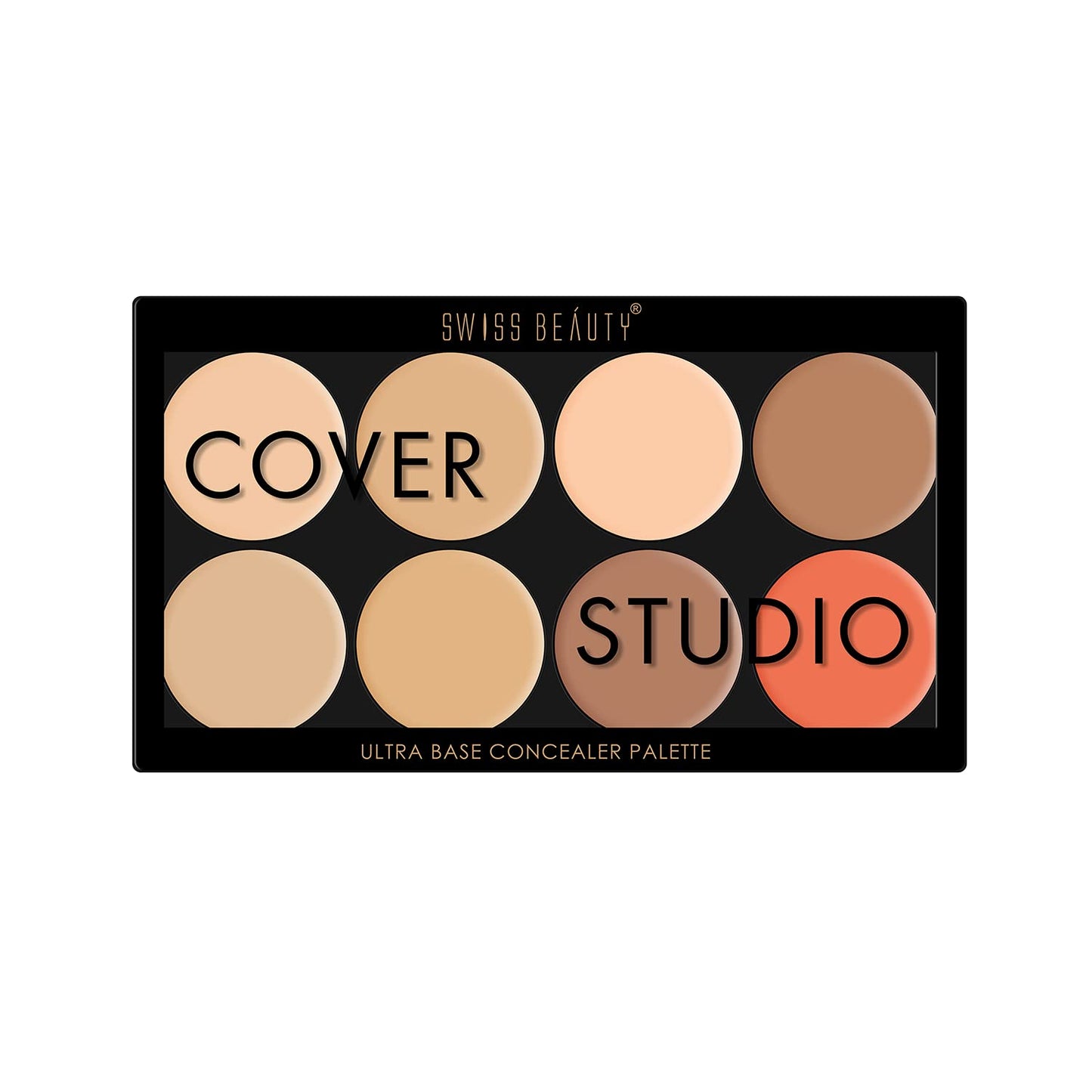 Swiss Beauty Cover Studio Ultra Base Concealer Palette - 01 Multi 19g
