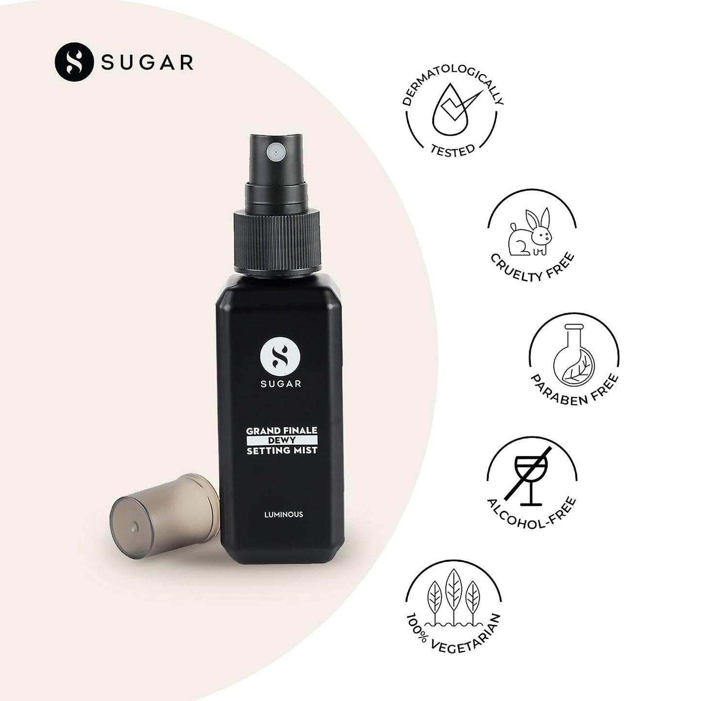 SUGAR Grand Finale Dewy Setting Mist 50 GRAM