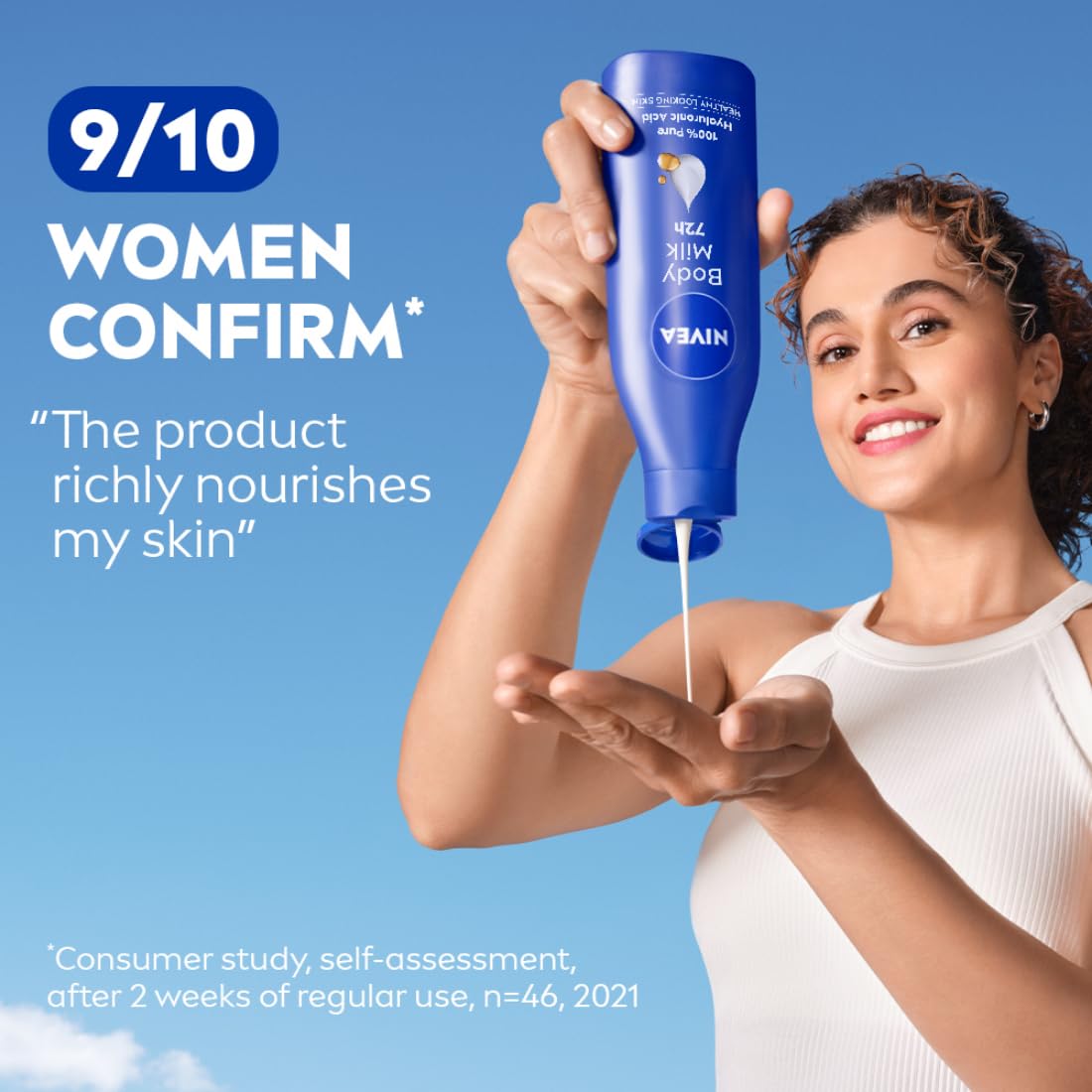 NIVEA Nourishing Lotion 72h Moisture Body Milk 200 ml