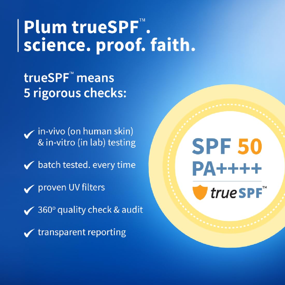 Plum 2% Niacinamide & Rice Water Hybrid SPF 50 PA+++ Sunscreen 50 GRAM