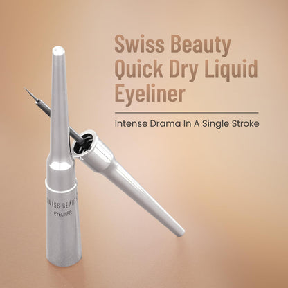 SWISS BEAUTY LIQUID EYELINER- Jet Black 4 ml