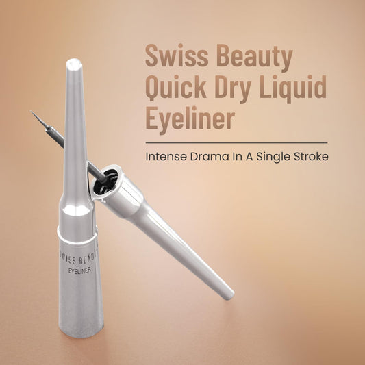 SWISS BEAUTY LIQUID EYELINER- Jet Black 4 ml