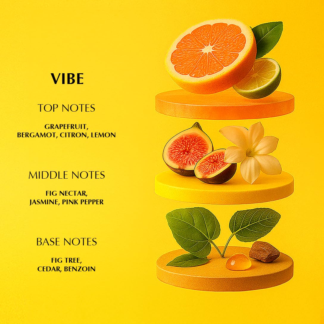 Eze Vibe Luxury Perfume, Long Lasting Smell, Citrus, Spicy & Woody Fragrance Eau De Parfum - 30 For Men & Women 30 ml
