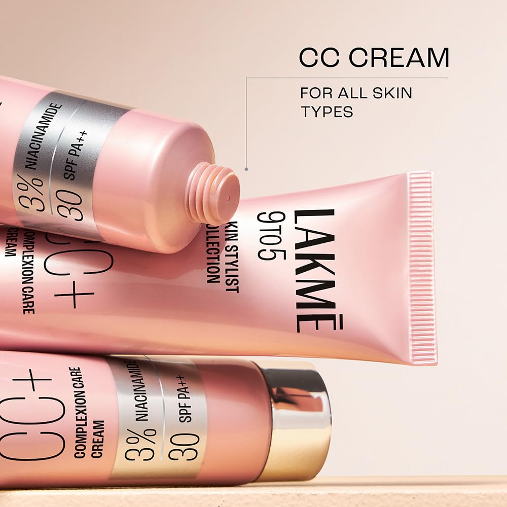 Lakme 9 To 5 Cc Cream With Spf 30 Pa++ And 3% Niacinamide 30 g