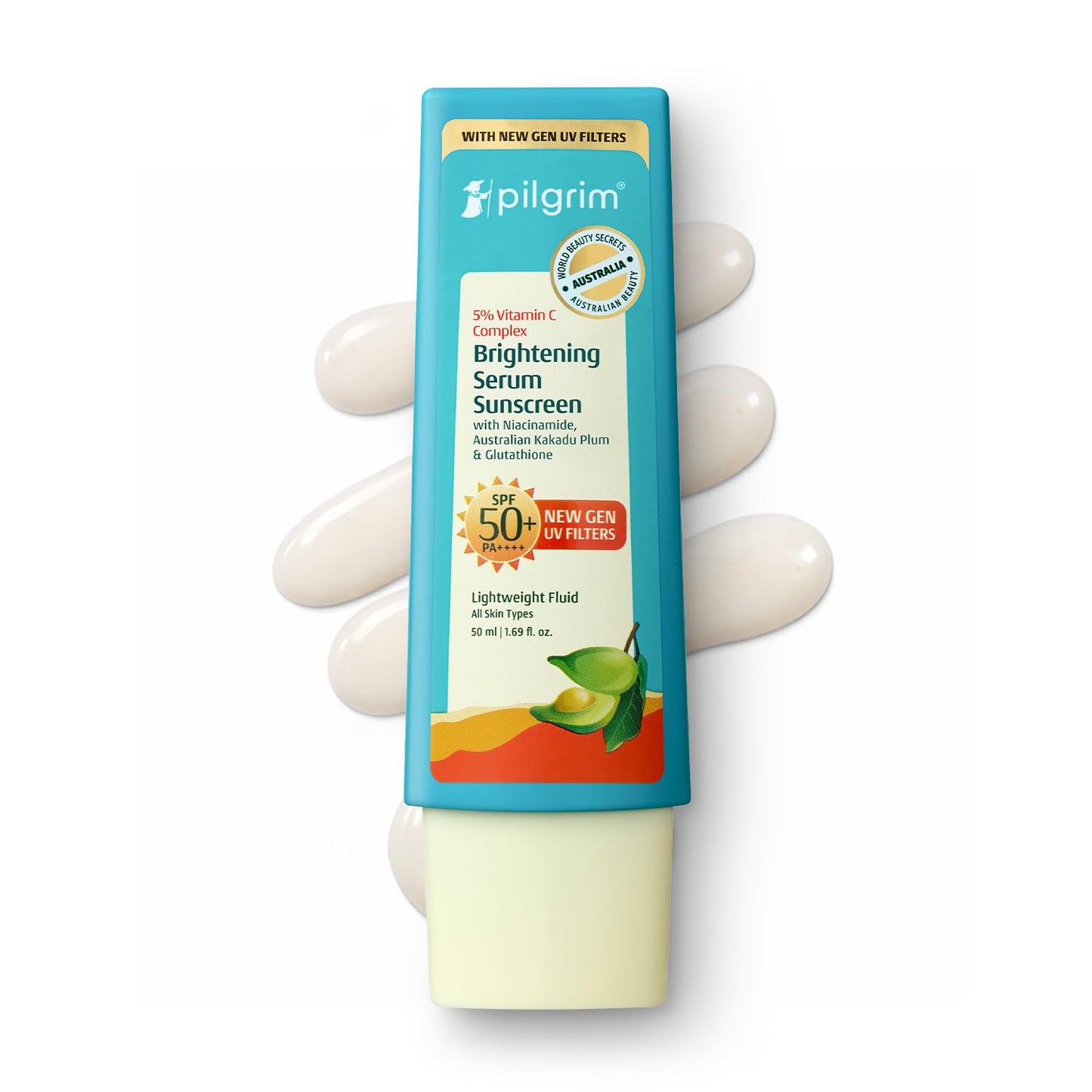 pilgrim SPF 50+ PA++++ Oil-Free Super Light Sunscreen Gel 50 MILLI_LITRE