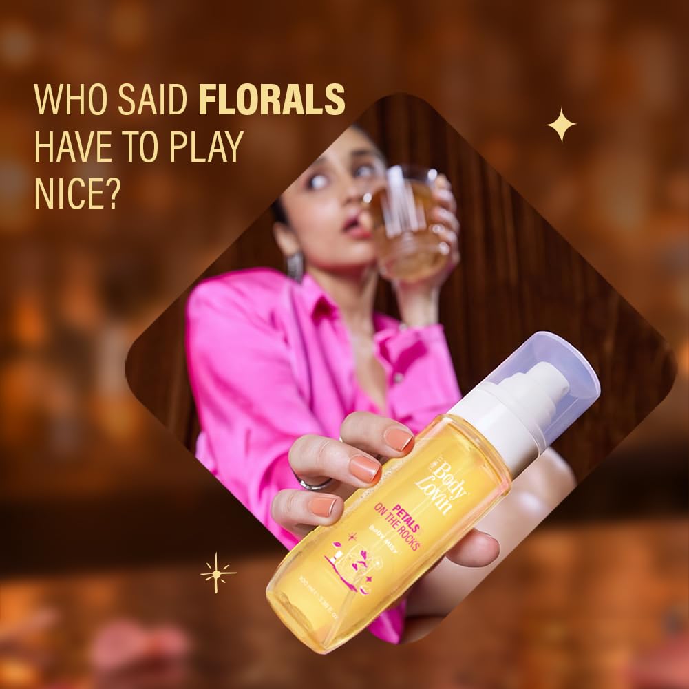 PLUM BODY PETALS ON THE ROCKS BODY MIST