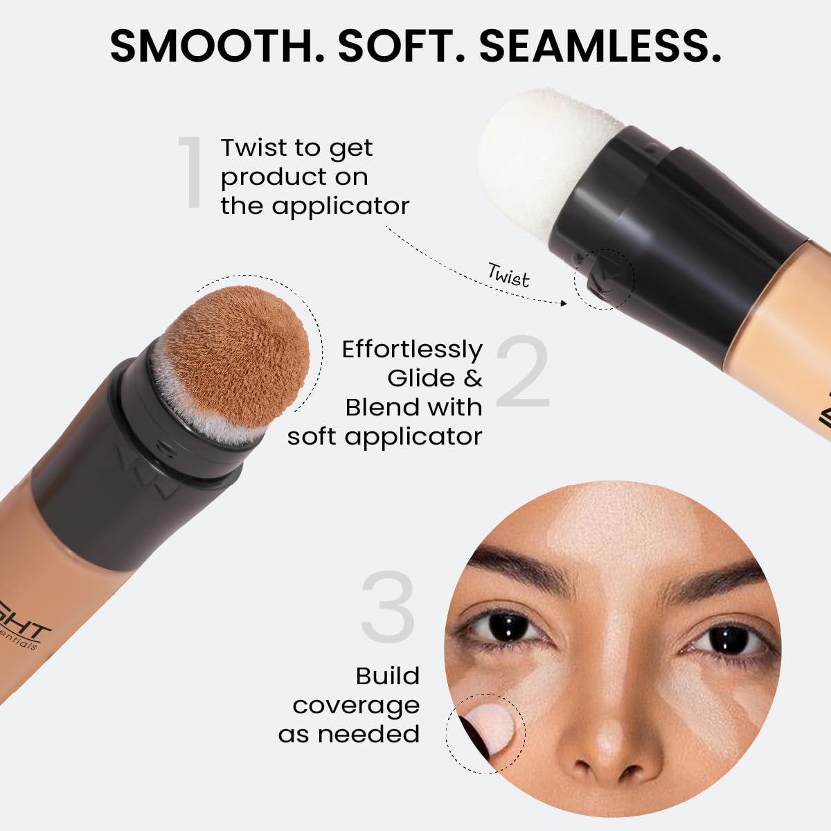 Insight Cosmetics Airbase Concealer - 2 ALMOND DREAM (9g)